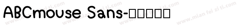 ABCmouse Sans字体转换
